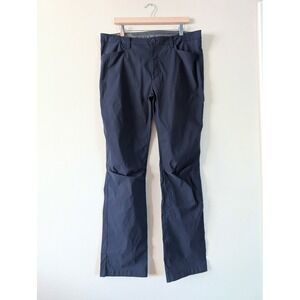 Eddie Bauer Mens Tech Pants Blue 38x34 Water Resistant Hiking Gorpcore Casual